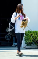 OLIVIA MUNN Leaves a Gym in Los Angeles 08/05/2020