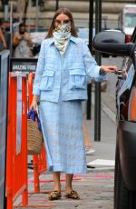 OLIVIA PALERMO Leaves a Business Meeting in New York 08/08/2020