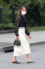 OLIVIA PALERMO Out and About in New York 08/17/2020