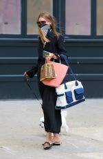 OLIVIA PALERMO Out with Mr. Butler in New York 08/18/2020