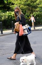 OLIVIA PALERMO Out with Mr. Butler in New York 08/18/2020