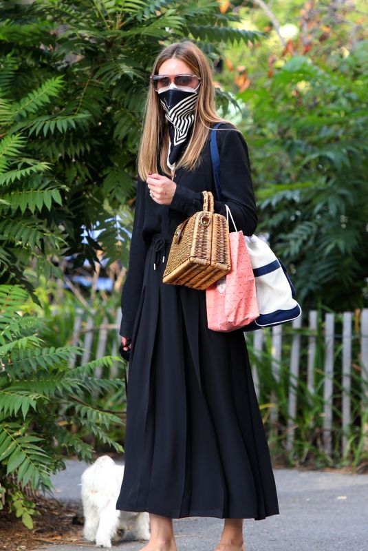 OLIVIA PALERMO Out with Mr. Butler in New York 08/18/2020