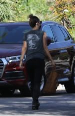 OLIVIA WILDE Arrives at Her Home in Los Angeles 08/07/2020