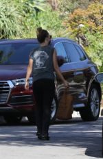 OLIVIA WILDE Arrives at Her Home in Los Angeles 08/07/2020