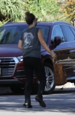 OLIVIA WILDE Arrives at Her Home in Los Angeles 08/07/2020