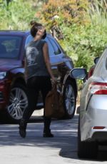 OLIVIA WILDE Arrives at Her Home in Los Angeles 08/07/2020