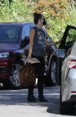 OLIVIA WILDE Arrives at Her Home in Los Angeles 08/07/2020