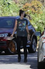 OLIVIA WILDE Arrives at Her Home in Los Angeles 08/07/2020