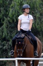 OLIVIA WILDE at Horseback Riding in Los Angeles 08/20/2020