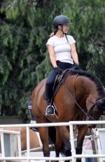 OLIVIA WILDE at Horseback Riding in Los Angeles 08/20/2020