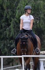 OLIVIA WILDE at Horseback Riding in Los Angeles 08/20/2020