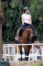 OLIVIA WILDE at Horseback Riding in Los Angeles 08/20/2020