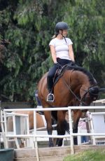 OLIVIA WILDE at Horseback Riding in Los Angeles 08/20/2020