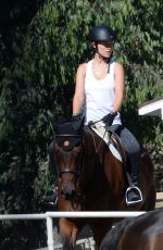 OLIVIA WILDE Riding a Horse in Thousand Oaks 08/13/2020