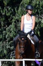 OLIVIA WILDE Riding a Horse in Thousand Oaks 08/13/2020