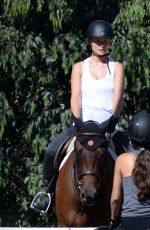 OLIVIA WILDE Riding a Horse in Thousand Oaks 08/13/2020