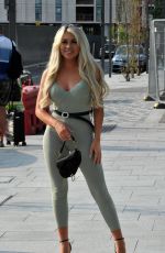 PAIGE TURLEY and Finn Tapp Out in Manchester 08/14/2020