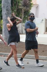 Pegnant LEA MICHELE and Zandy Reich Out in Santa Monica