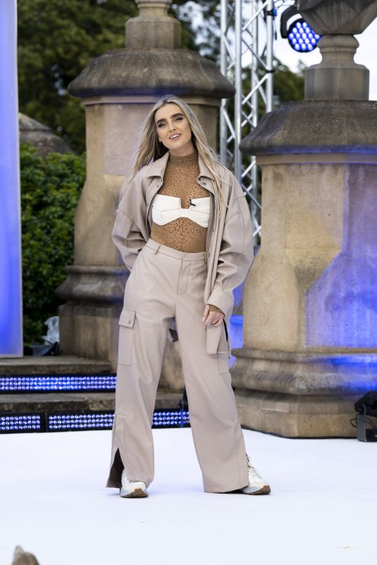 PERRIE EDWARDS Rehearsing at Hertfordshire