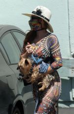 PHOEBE PRICE Out in Los Angeles 087/26/2020