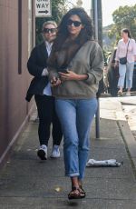 PIA MILLER Heading to a Hair Dresser in Paddington 08/15/2020