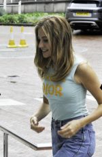 PIXIE LOTT Arrives at The Voice Kids Recording Studios in London 08/19/2020