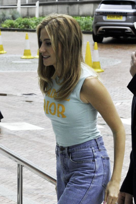 PIXIE LOTT Arrives at The Voice Kids Recording Studios in London 08/19/2020