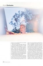 Pregnant KATY PERRY in The Sunday Times Style Magazine, August 2020