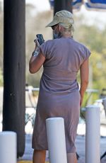 Pregnant KATY PERRY Out for Coffee in Santa Barbara 08/03/2020