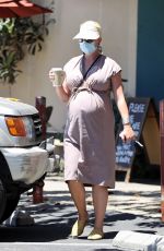 Pregnant KATY PERRY Out for Coffee in Santa Barbara 08/03/2020