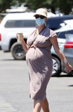 Pregnant KATY PERRY Out for Coffee in Santa Barbara 08/03/2020