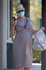 Pregnant KATY PERRY Out for Coffee in Santa Barbara 08/03/2020