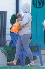 Pregnant KATY PERRY Wearing a Mask Out in Los Angeles 08/11/2020