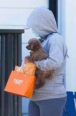 Pregnant KATY PERRY Wearing a Mask Out in Los Angeles 08/11/2020