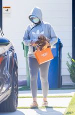 Pregnant KATY PERRY Wearing a Mask Out in Los Angeles 08/11/2020