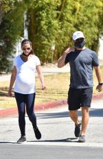 Pregnant LEA MICHELE and Zandy Reich Out in Los Angeles 08/09/2020