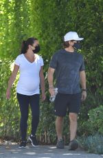 Pregnant LEA MICHELE and Zandy Reich Out in Los Angeles 08/09/2020