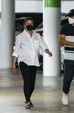 PREGNANT LEA MICHELE Heading for Checkup in Santa Monica 08/13/2020