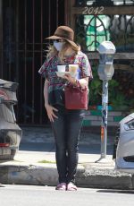 RACHEL MCADAMS Out for Iced Coffees in Los Feliz 08/10/2020