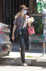 RACHEL MCADAMS Out for Iced Coffees in Los Feliz 08/10/2020