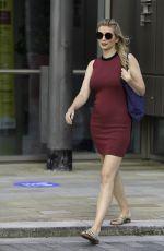 RACHEL RILEY Leaves Mediacity in Salford Quays 08/12/2020