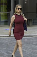 RACHEL RILEY Leaves Mediacity in Salford Quays 08/12/2020