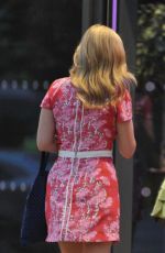 RACHEL RILEY Leaves MediacityUK in Manchester 08/10/2020