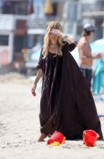 RACHEL ZOE Out on the Beach in Santa Barbara 08/30/2020