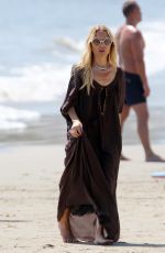 RACHEL ZOE Out on the Beach in Santa Barbara 08/30/2020