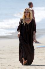 RACHEL ZOE Out on the Beach in Santa Barbara 08/30/2020