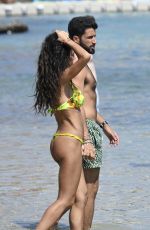 RAFFAELLA FICO in Bikini at a Beach in Greece 08/09/2020
