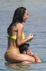 RAFFAELLA FICO in Bikini at a Beach in Greece 08/09/2020