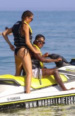 REBECCA GORMLEY in Bikini at a Beach in Marbella 08/02/2020