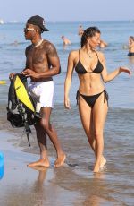 REBECCA GORMLEY in Bikini at a Beach in Marbella 08/02/2020
